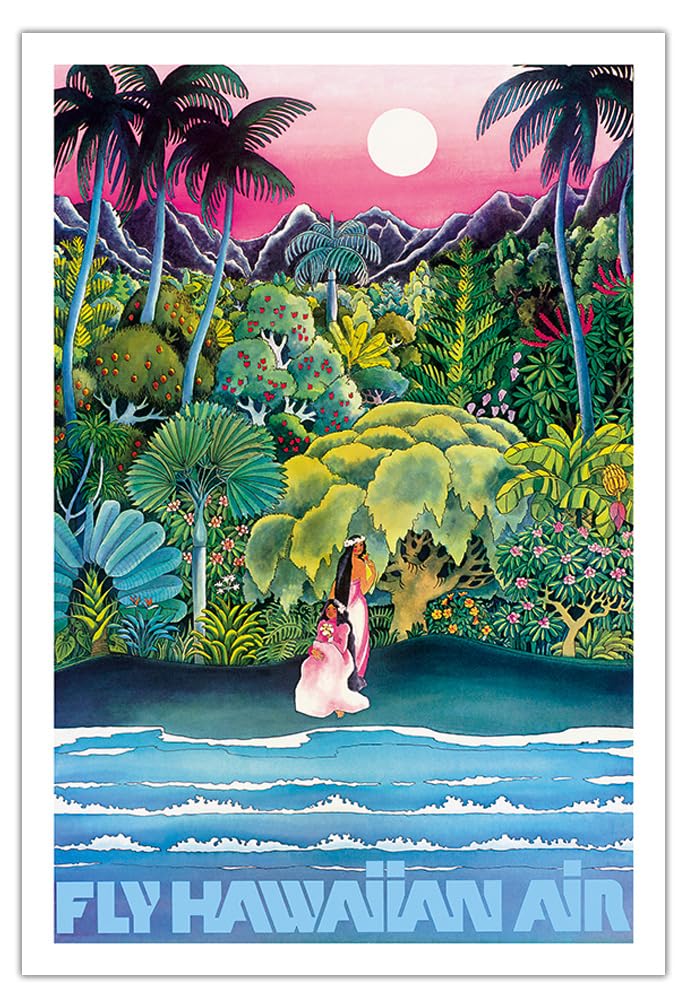 99年旧ロゴHAWAIIAN AIRハワイアン航空オリジナルカレンダーポスター7